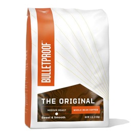 Bulletproof Original Medium Roast Whole Bean Coffee, 80 Ounces (bulk), 100% Arabica Coffee Sourced from Guatemala, Colombia & El Salvador