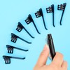 20 Pieces Flashlight Clip Pen Clips Metal Pencil Loop Clip