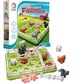 smart games - Smart Farmer, Puzzle Game with 60 Challenges, 4+ Years