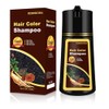 Champ Tinte para Cabello 3 En 1 para Cabello Gris,