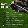 Kzzyiifw Baseball Glove Replacement Ring-Widened Comfortable Thumb Leather Strap for