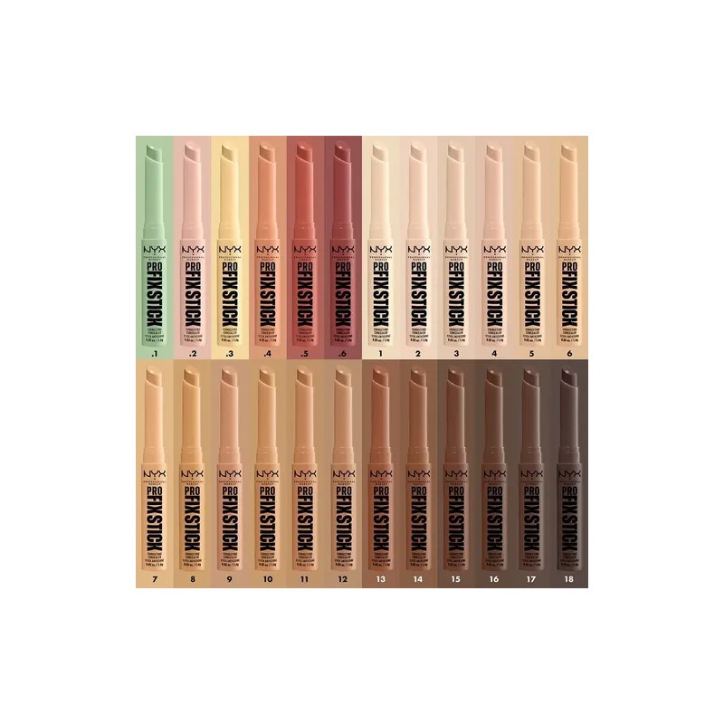 Corrector En Barra, Pro Fix Stick, Nyx Cosmetics Tono Apricot