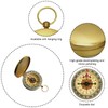 VZU Outdoor Compass, Golden Compass, Brass Compass with Retro Design,