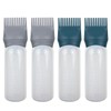 ELANE 4 Pack Root Comb Applicator Bottle,Oil Comb Applicator for