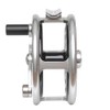 Vintage Classic Fly Fishing Reel,Right/Left Handle Position, Fly Reel (Black,