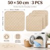 3 Washable Incontinence Chair Pads, 50x50cm Waterproof Seat Protectors