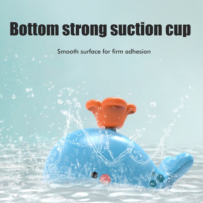 Baby Bath Toy Spray Whale Electric Infant Water Pump Swimming