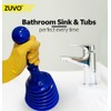Zuvo UK#1 Blue Unblocking Kitchen Drains, Bathroom & Shower Portable