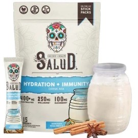 Salud 2-in-1 Hydration &Memorial Daylmmunity Packets with Electrolytes,lmmune Su