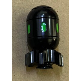 Dilabnba Fidget Spinner Toys for Kids Adults, Metal EDC Sensory Toy, Fingears Stress Relief Easter Stuff Desktop for Boy Girl(Black)