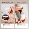PANA 200pcs Cosmetic Make Up Disposable Plastic 2.5" Spatulas Skin