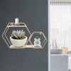 Wall Mounted No Punch Shelves Display Storage Rack Home Office