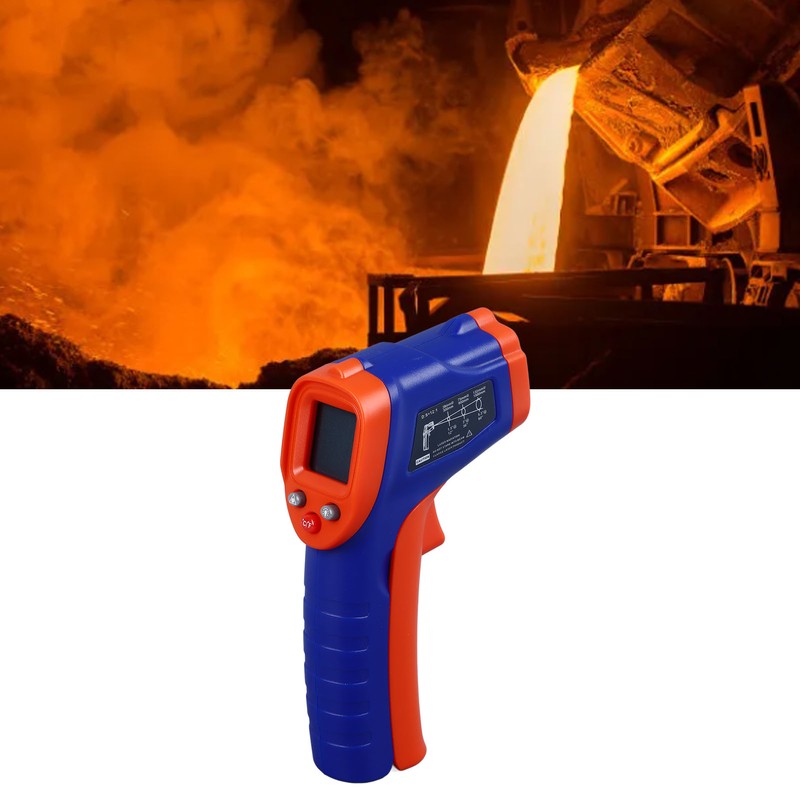 Infrared Thermometer Gun IR Non Contact Digital Temperature Gauge for