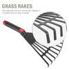 Angoily Hand Rake Garden Tool Pack of 2 Plastic Hand