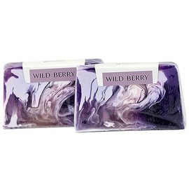 Wild Berry Soap, Block Soap, Natural Soap with Fragrance, Vegan, Solid Shower Gel, for All Skin Types, Soap Bar for Face, Body, Hair, 100 g