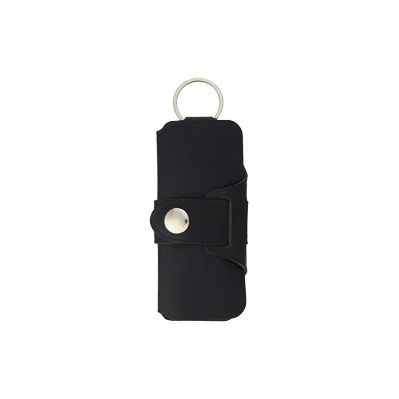 Honda Keychain EP-W97 Leather Keychain LONG Black 0SYEP-W97-KF