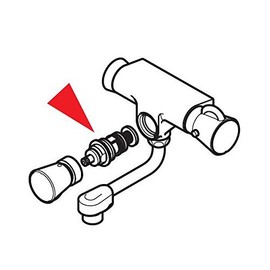 KVK Thermostatic Shower Diverter Unit [PZ432]