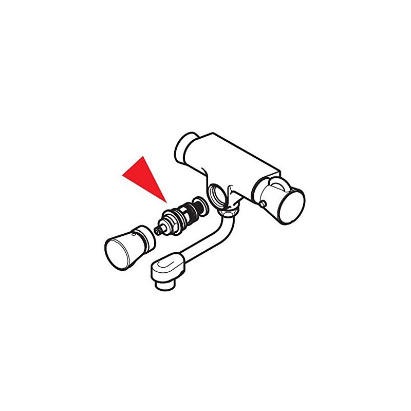 KVK Thermostatic Shower Diverter Unit [PZ432]