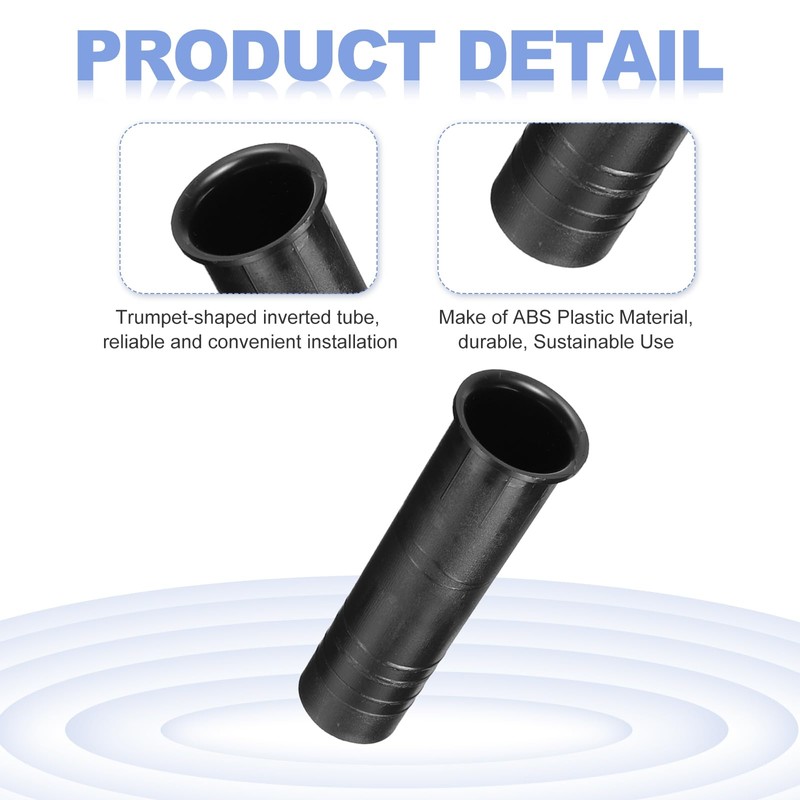sourcing map 26mm x 95mm Speaker Port Tube Subwoofer Tube