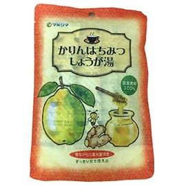 Marushima Karinha Honey Ginger Hot Water (Bag Included) 2.1 oz (60 g) (0.4 oz (12 g) x 5 Packs of 5