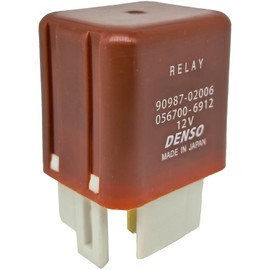 90987-02006 Relay - 40A 12V DC 4-Pin SPST Automotive Relay Compatible with Select Toyota Corolla/Camry/RAV4 & Lexus - Fixes P069E Code, Cooling Fan & Fuel Pump Failures