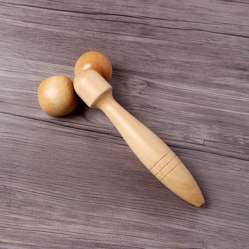 Tree Wooden Manual Body Massage Roller