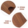Operitacx International Travel Must Haves Wooden Card Box Business Card