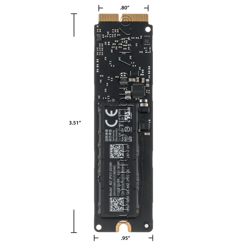 Odyson - 512GB SSD Upgrade Kit Compatible with Apple MacBook