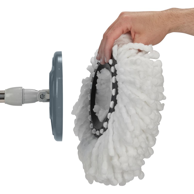 Simplify Self Wringing Spinner Mop | 1 Bucket with Spinning