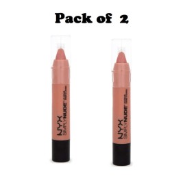 NYX Pack of 2 NYX Simply Nude Lip Cream, SN03 Disrobed