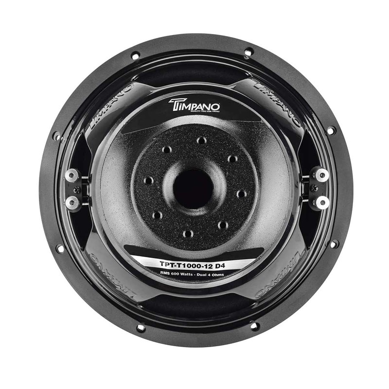 Timpano 12 Inch Subwoofer D4 1200 Watts Max Power Dual