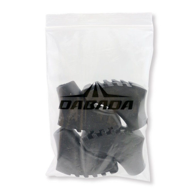 Dabada DA-1013 Trekking Pole/Walking Pole Rubber Caps, Baskets, Snow Baskets