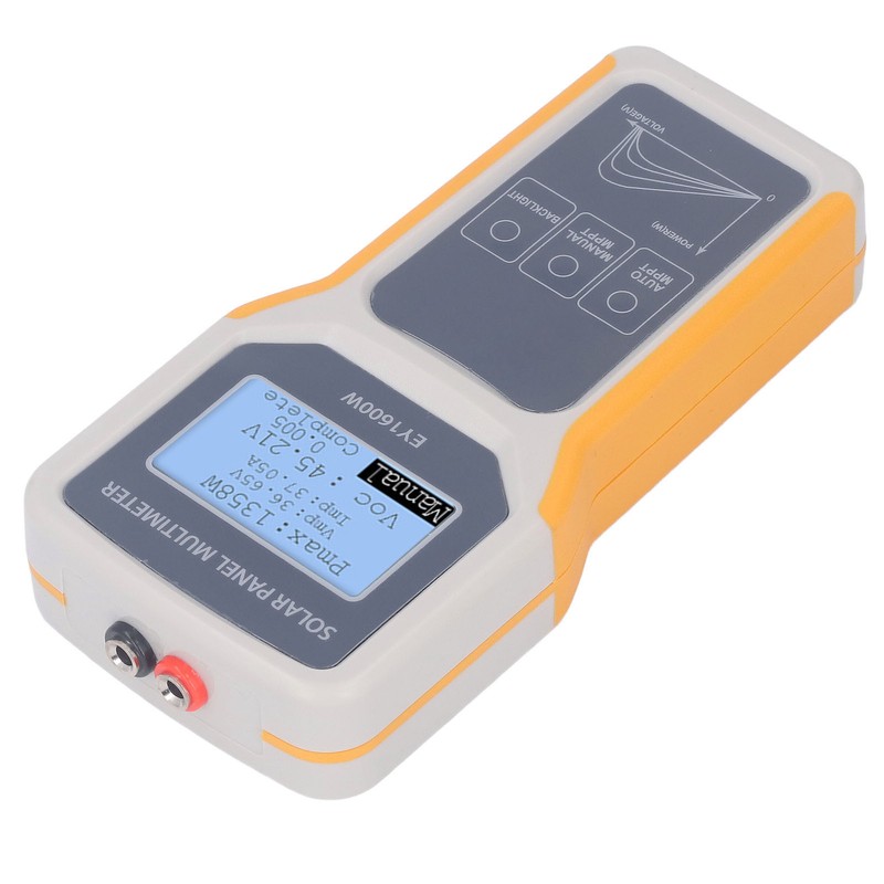Solar Panel MPPT Tester 5‑1600W 0‑60A Photovoltaic Panel Multimeter with