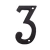 House Numbers- 3 Inch Solid Cast Iron Home Address Number