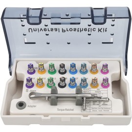 BONEW Universal Implant Torque Wrench Screwdriver Prosthetic Kit Ratchet Drivers Implant Repair Tools 10-70NCM