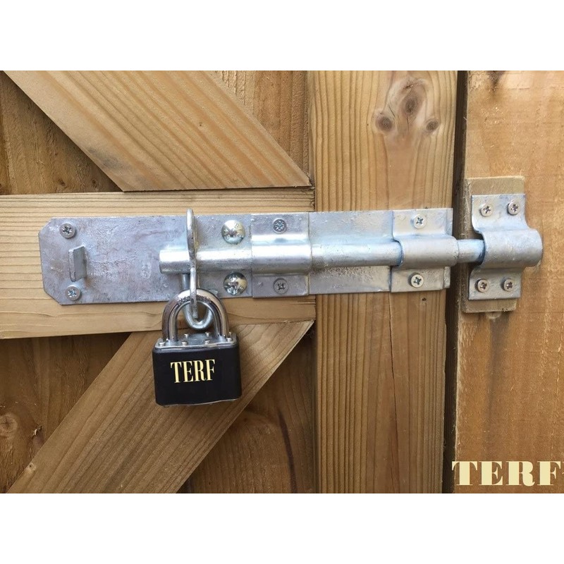 TERF® Heavy Duty Brenton Bolt Galvanised 150mm (6 inch) Strong