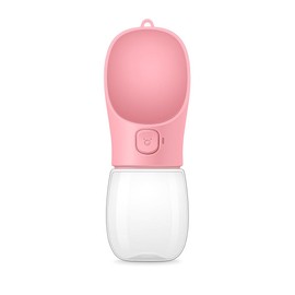 Cocopet Dog Water Bottle, Portable Dispenser for Walks (Green, Standard)