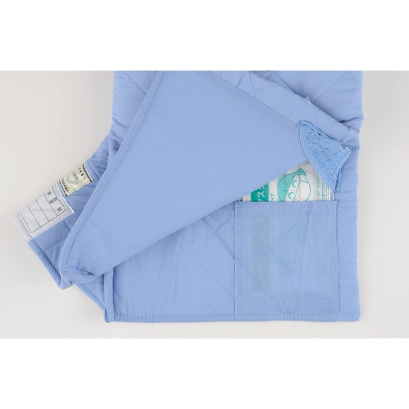 Japan Fireproof Association Certified Drop Cowl K Type Blue Elementary