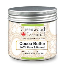 Greenwood Essential Cocoa Butter (Theobroma cacao) Natural Therapeutic Grade 100gm