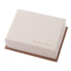 Butler & Peach Detailed Small Solid Bronze Fox Sitting Boxed Gift