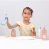 New Classic Toys 18370 Wooden Cleaning Detergents Set, Medium