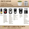 RETHONE Reusable K Cups for Keurig 1.0 & 2.0 -