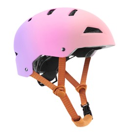 WHALEZON Kids Toddler Girl Bike Helmet Ages 3-5-8-14 Youth, Dual-Certified CPSC ASTM Skateboard Scooter Cycling BMX Skate Helmets Girls (Pink, Purple, Small: 48-54cm/ 19''-21.25'')
