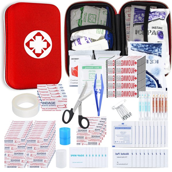 276PCS Personal First Aid Kit for Car Emergency Supplies Mini