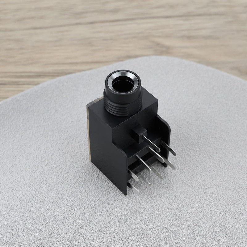 ECSiNG 5 Pieces 6.3 mm 9-Pin Stereo Amplifier Jack Audio