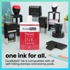 ExcelMark Self Inking Stamp Refill Ink - 2 oz. -