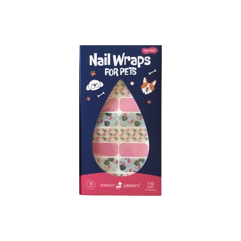 Pet Nail Polish Wraps