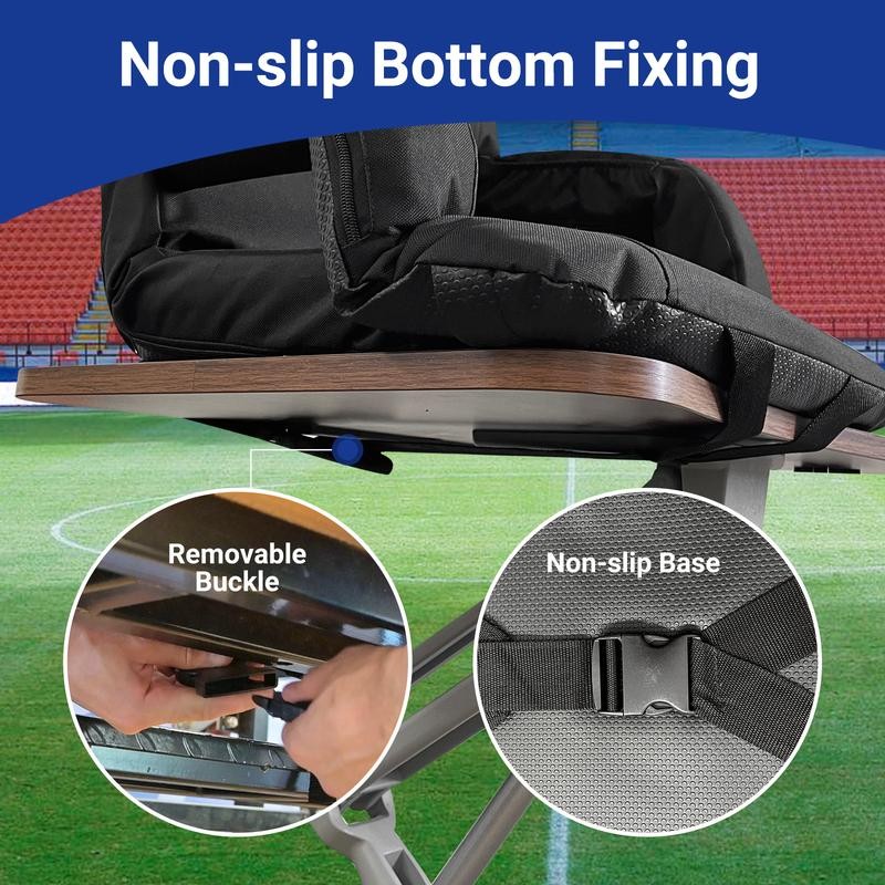 KINGROCK Stadium Seat with backrest Support - Heated, Comfortable Cushion