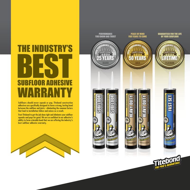 Franklin International 28OZ TITEBOND PROVANTAGE SUBFLOOR ADHESIVE, Beige, Synthetic Polymer,