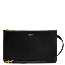 Coach Zip Pouch, B4/Black